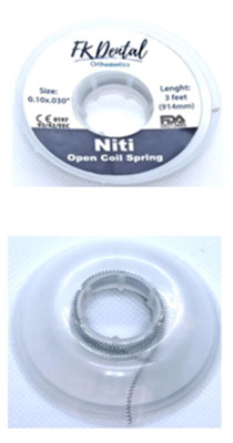 resorte niti rollo
